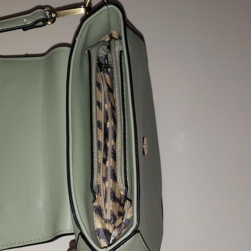 Modcloth crossbody shoulder bag sage green - Picture 4 of 4